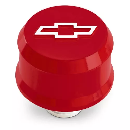 Proform - Slant Edge Breather Cap Raised Bowtie Emblem Red