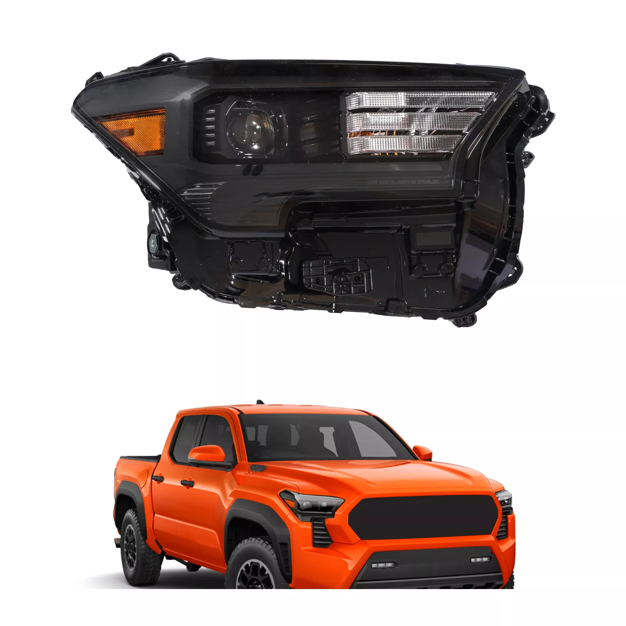 RH Headlight Assembly Headlamp Replacement for Ta-coma SR/SR5 2024-2025