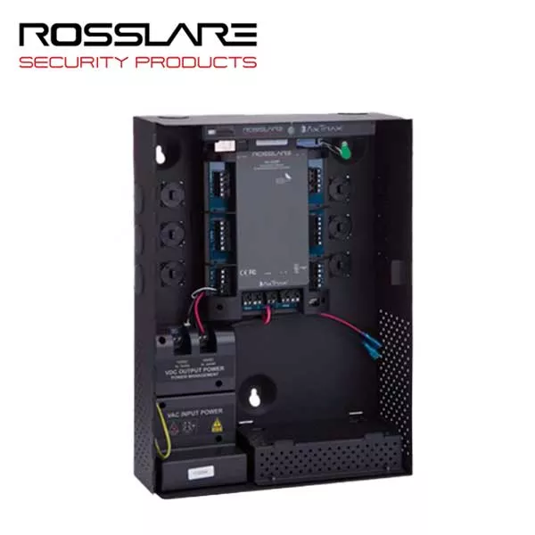 Rosslare - AC225IP - Expandable Networked Access Control Panel - Enclosed - 2 Readers - TCP/IP - 30K Users - 20K Event History - 12VDC
