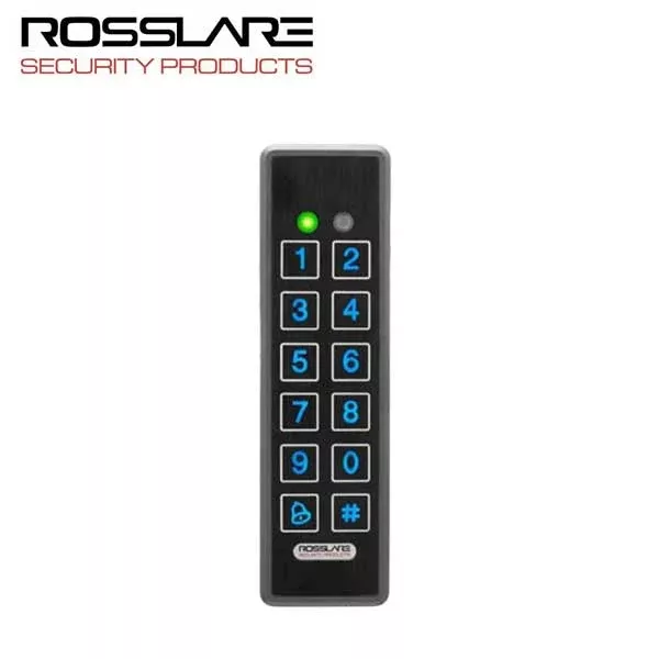 Rosslare - AYCE65BB -Convertible Ultra Slim PIN - Proximity Reader - Controller - Black