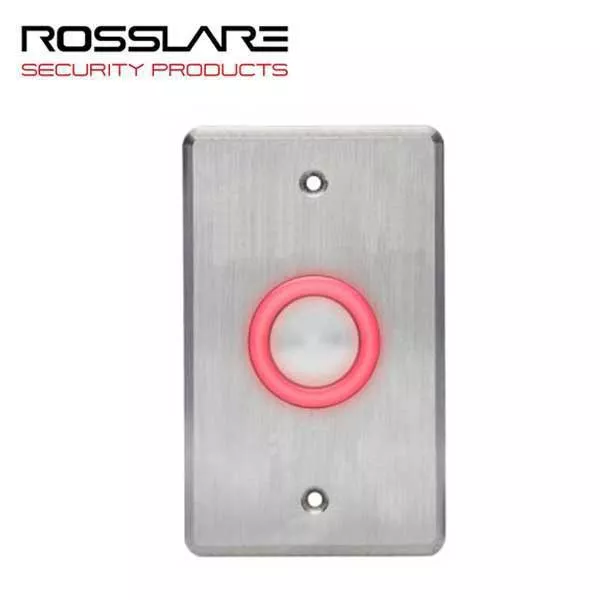 Rosslare - EX06OO -Request To Exit Button w/Toggle - No Print - Analog Piezo- 10-24 VDC