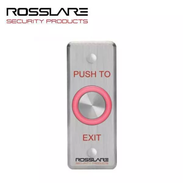 Rosslare - EX16EO -Request To Exit Button w/Toggle - Analog Piezo- 10-24 VDC