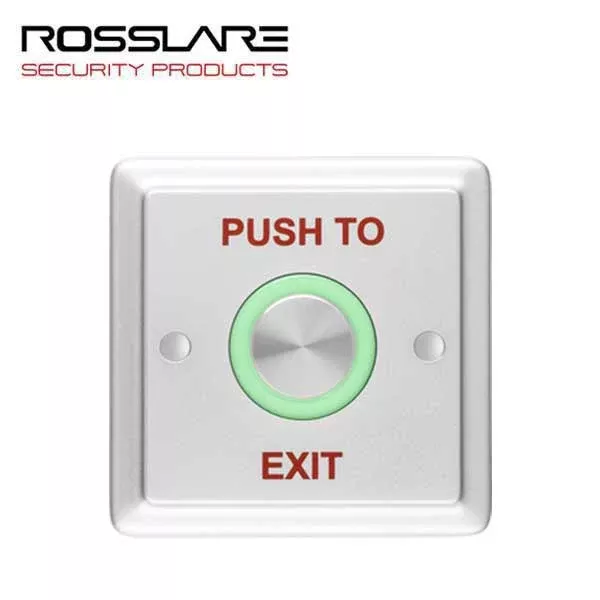 Rosslare - EXM04 - Sensitive Push To Exit Button - N.O. Piezo - 8-30 VDC