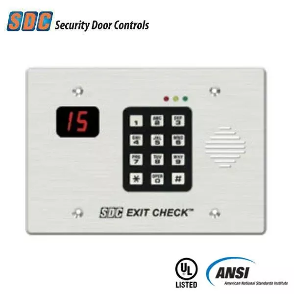 SDC - 101-DENA - Delayed Egress Controller - Selectable Delay - 12/24VDC - Aluminum - Fire Rated - Grade 1