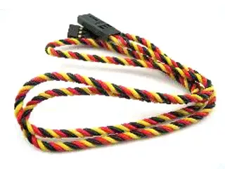 Servo Ext 24″ 20AWGTwisted Wires