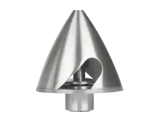 Spinner, 1.75″ Aluminum w/4mm & 5mm Collets