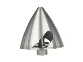 Spinner, 2.25″ Aluminum w/5 & 6mm Colletts