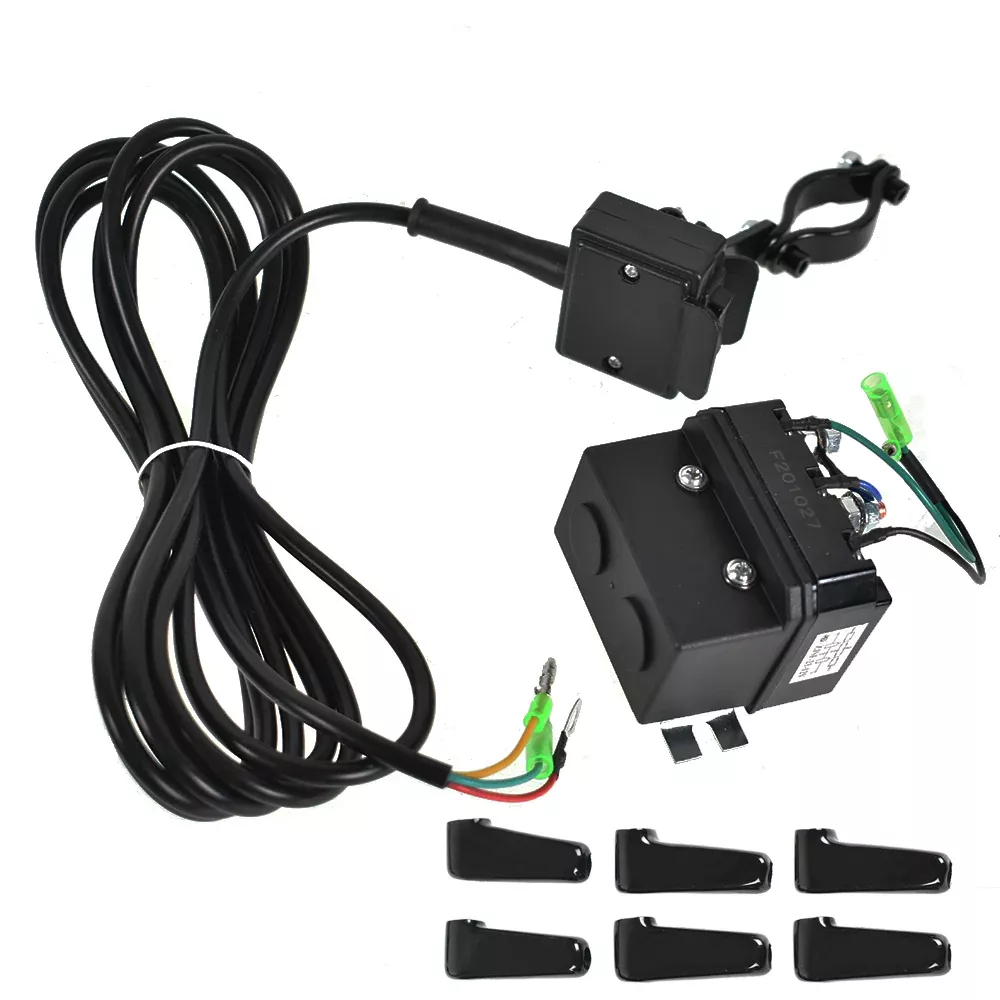 WINCH CONTACTOR THUMB SWITCH WINCH SOLENOID RELAY FOR WARN ATV UTV 12V 250A