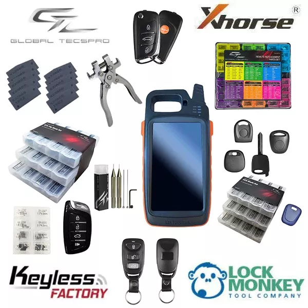 XHORSE VVDI - Complete Programming Bundle with Keys And Remotes